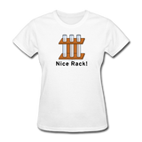 "Nice Rack" - Women's T-Shirt white / S - LabRatGifts - 1