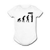 "Stop Following Me" - Baby Short Sleeve One Piece white / Newborn - LabRatGifts - 4
