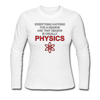 "Everything Happens for a Reason" - Women's Long Sleeve T-Shirt white / S - LabRatGifts - 1
