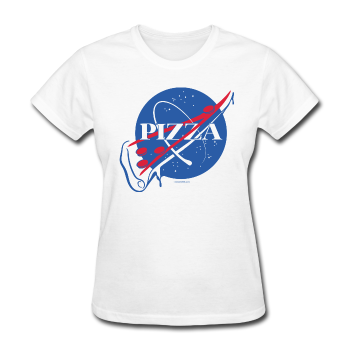 "NASA Pizza" - Women's T-Shirt