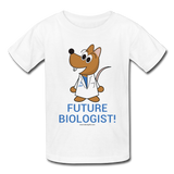 "Future Biologist" (Matt) - Kids' T-Shirt white / XS - LabRatGifts - 2