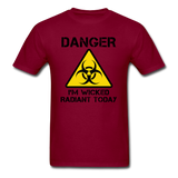 "Danger I'm Wicked Radiant Today" - Men's T-Shirt burgundy / S - LabRatGifts - 12