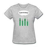 "Team Science" - Women's T-Shirt heather gray / S - LabRatGifts - 10