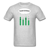 "Team Science" - Men's T-Shirt heather gray / S - LabRatGifts - 12