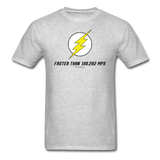 "Faster Than 186,282 MPS" - Men's T-Shirt heather gray / S - LabRatGifts - 6
