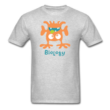 "Biology Monster" - Men's T-Shirt heather gray / S - LabRatGifts - 7