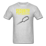 "Security E. Coli Laboratory" - Men's T-Shirt heather gray / S - LabRatGifts - 7