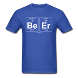 "BeEr" - Men's T-Shirt royal blue / S - LabRatGifts - 7