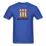 "Nice Rack" - Men's T-Shirt royal blue / S - LabRatGifts - 7