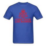 "Keep Calm and Love Your Lab Worker" (red) - Men's T-Shirt royal blue / S - LabRatGifts - 6