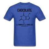 "Chocolate" - Men's T-Shirt royal blue / S - LabRatGifts - 7