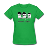 "Heavy Metals" - Women's T-Shirt bright green / S - LabRatGifts - 7