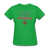 "Everything Happens for a Reason" - Women's T-Shirt bright green / S - LabRatGifts - 7