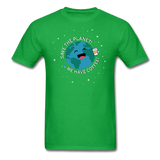 "Save the Planet" - Men's T-Shirt bright green / S - LabRatGifts - 8