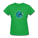 "Save the Planet" - Women's T-Shirt bright green / S - LabRatGifts - 5