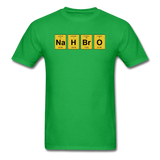 "NaH BrO" - Men's T-Shirt bright green / S - LabRatGifts - 8