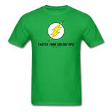"Faster Than 186,282 MPS" - Men's T-Shirt bright green / S - LabRatGifts - 8