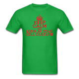 "Keep Calm and Look At Your Cell Culture" (red) - Men's T-Shirt bright green / S - LabRatGifts - 7