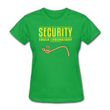"Security Ebola Laboratory" - Women's T-Shirt bright green / S - LabRatGifts - 9