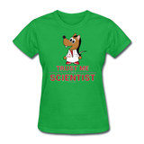 "Trust Me I'm a Scientist" - Women's T-Shirt bright green / S - LabRatGifts - 9