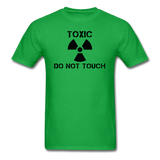 "Toxic Do Not Touch" - Men's T-Shirt bright green / S - LabRatGifts - 8