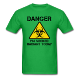 "Danger I'm Wicked Radiant Today" - Men's T-Shirt bright green / S - LabRatGifts - 9