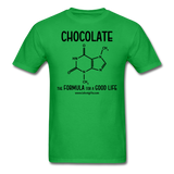 "Chocolate" - Men's T-Shirt bright green / S - LabRatGifts - 8