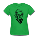 "Albert Einstein" - Women's T-Shirt bright green / S - LabRatGifts - 9