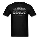 "Skeleton Inside Me" - Men's T-Shirt black / S - LabRatGifts - 1