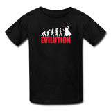"Evilution" - Kids T-Shirt black / XS - LabRatGifts - 1