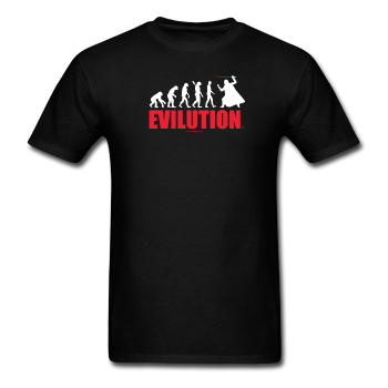 "Evilution" - Men's T-Shirt black / S - LabRatGifts - 1