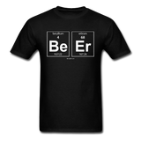 "BeEr" - Men's T-Shirt black / S - LabRatGifts - 1