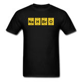 "NaH BrO" - Men's T-Shirt black / S - LabRatGifts - 1