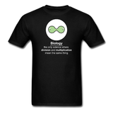 "Biology Division" - Men's T-Shirt black / S - LabRatGifts - 6