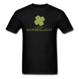 "Lucky Microbiologist" - Men's T-Shirt black / S - LabRatGifts - 12
