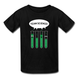 "Team Science" - Kids' T-Shirt black / XS - LabRatGifts - 6