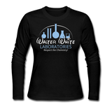 "Walter White Laboratories" - Women's Long Sleeve T-Shirt black / S - LabRatGifts - 1