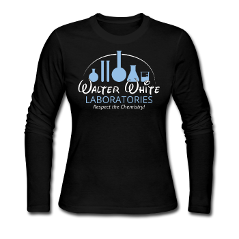 "Walter White Laboratories" - Women's Long Sleeve T-Shirt black / S - LabRatGifts - 1