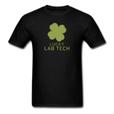 "Lucky Lab Tech" - Men's T-Shirt black / S - LabRatGifts - 12