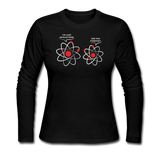 "I've Lost an Electron" - Women's Long Sleeve T-Shirt black / S - LabRatGifts - 3