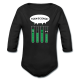 "Team Science" - Baby Long Sleeve One Piece black / 6 months - LabRatGifts - 3