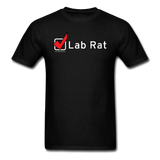 "Lab Rat, Check" - Men's T-Shirt black / S - LabRatGifts - 1