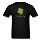 "Lucky Biologist" - Men's T-Shirt black / S - LabRatGifts - 12