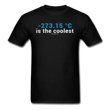 "-273.15 ºC is the Coolest" (white) - Men's T-Shirt black / S - LabRatGifts - 1