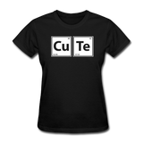 "CuTe" - Women's T-Shirt black / S - LabRatGifts - 9