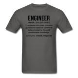 "Engineer" (black) - Men's T-Shirt charcoal / S - LabRatGifts - 14