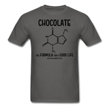 "Chocolate" - Men's T-Shirt charcoal / S - LabRatGifts - 4