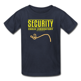 "Security Ebola Laboratory" - Kids' T-Shirt navy / XS - LabRatGifts - 2