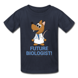 "Future Biologist" (Matt) - Kids' T-Shirt navy / XS - LabRatGifts - 5