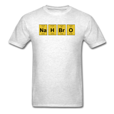 "NaH BrO" - Men's T-Shirt light oxford / S - LabRatGifts - 15